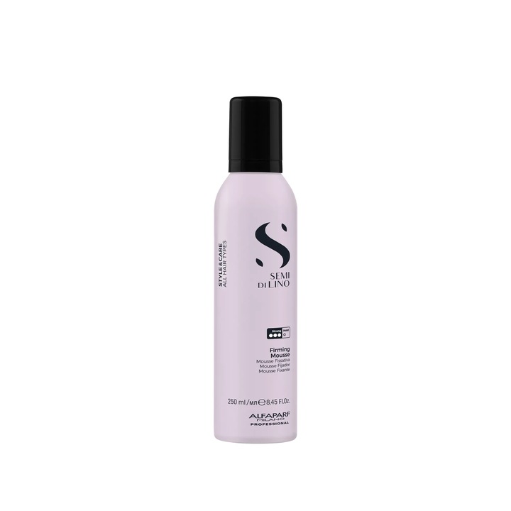 Alfaparf Semi di Lino Style&Care Firming Mousse, erős rögzítésű hajhab, 250 ml