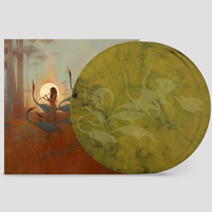 Alcest: Les Chants De LAurore (Black/Yellow Marbled) (Etched) (+Poster) [2xWinyl]