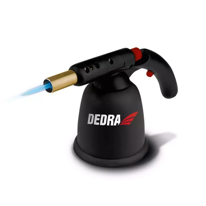 Lampa de lipit cu gaz Dedra, 2,8kW, 1200°C, corp plastic