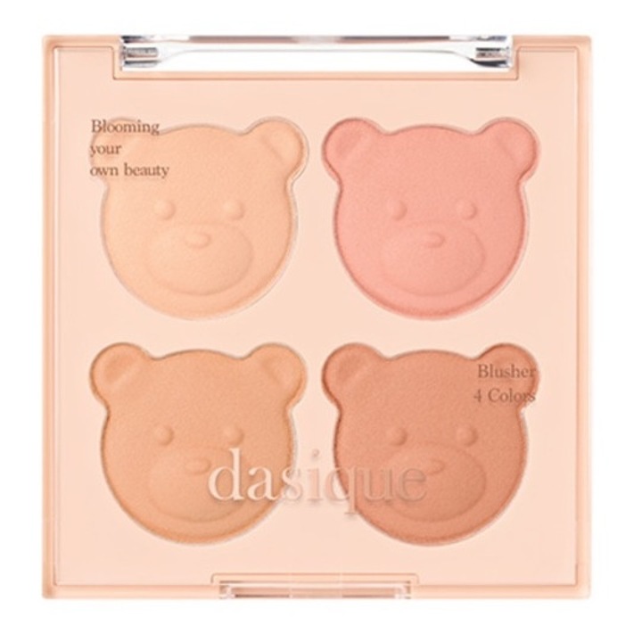 Dasique Blending Mood Cheek Arcpirosító Paletta #16 Brown Bear 8.8g (My Bear Collection)
