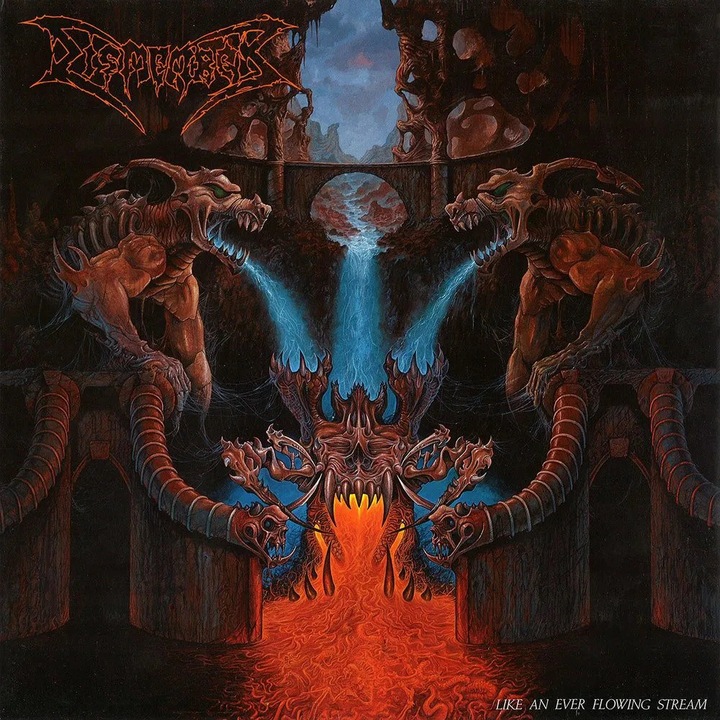 Dismember - Like An Ever Flowing Stream, Vinyl colorat cyan si negru, 1 LP