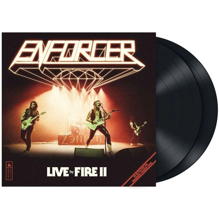 Enforcer: Live By Fire II - 2Vinyl (LP), Hard 'n' Heavy, multicolor