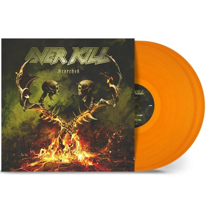 Overkill: Scorched, 2Vinyl (LP), vinyl colorat portocaliu, hard 'n' heavy