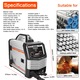 Masina de sudura, 4in1, 160A, design compact si portabil, suporta procese MIG/MMA/MAG/TIG