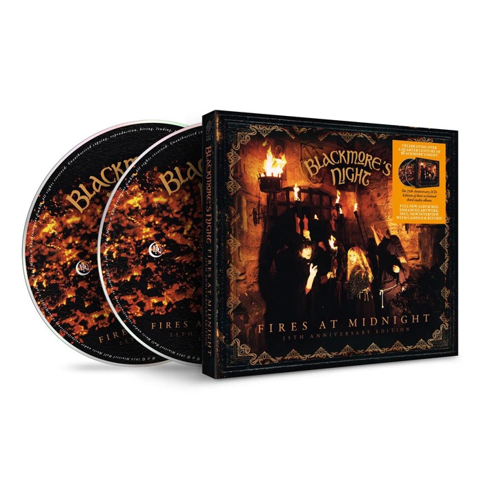 Blackmore's Night: Fires At Midnight (25th Anniversary New Mix) - 2CD, folk, 2 discuri