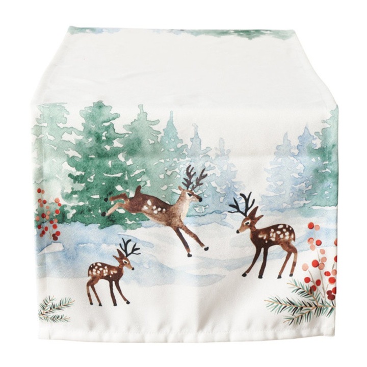 Culoar cu motiv de reni ROXY, 140 cm - tipar 1