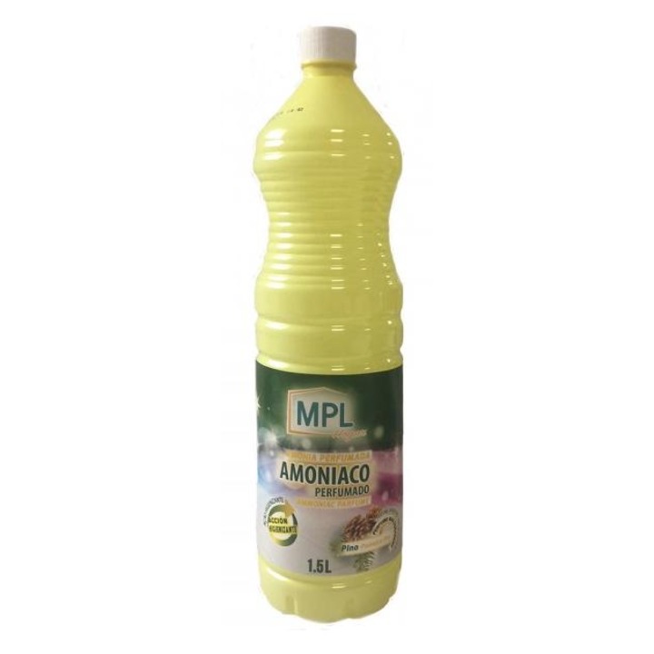 MPL Amoniac lichid cu detergent solutie igienizanta 1.5L Pin