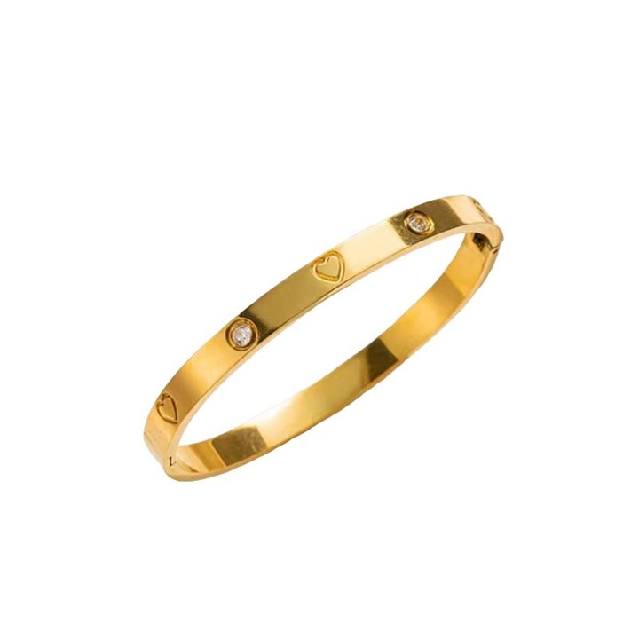 Bratara pentru femei，otel aliat,50x60mm