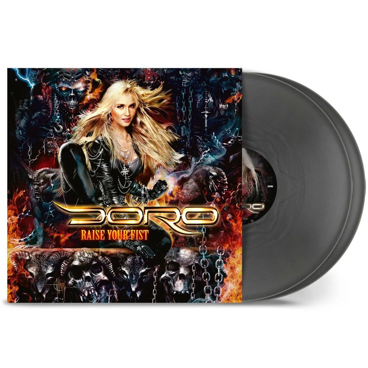 Doro: Raise Your Fist (Vinyl Limitat Colorat Solid Argintiu) - 2Vinyl (LP)