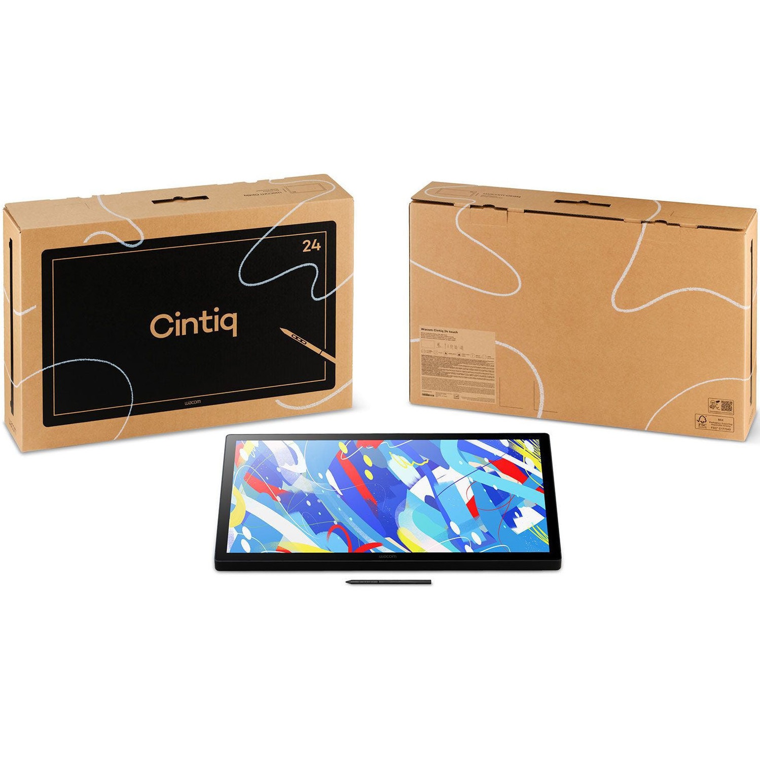 Tableta Grafica Wacom Wacom Cintiq 24 Touch [2025] - eMAG.ro