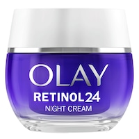 Olay Retinol 24: Crema de noapte anti-age pentru hidratare instantanee si regenerare, cu Vitamina E, 50 ml