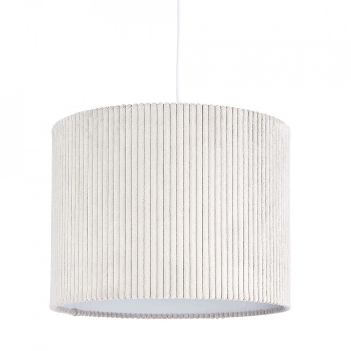 Lustra gri din textil Pem Kids Depot