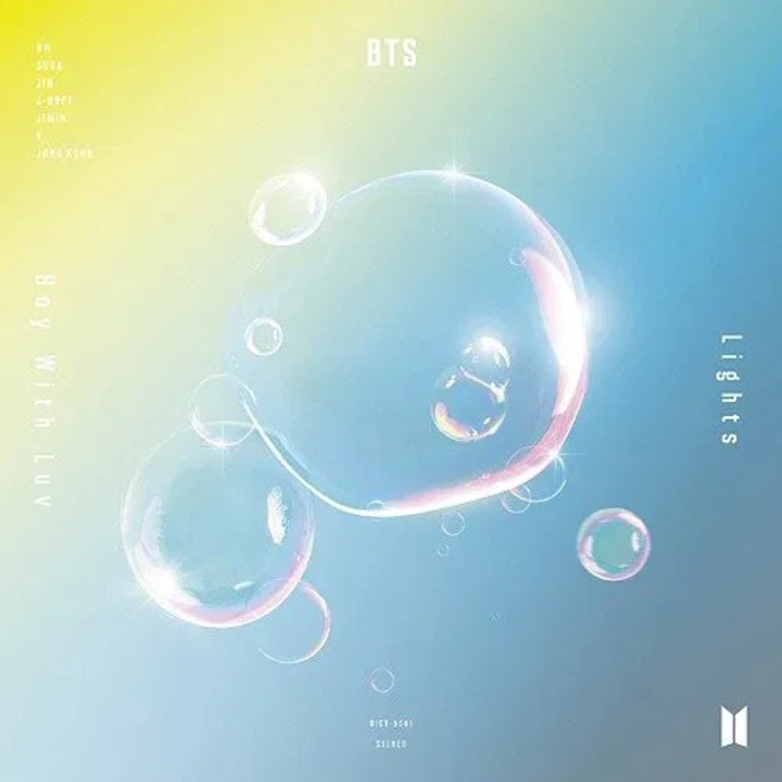 CD BTS: Lights/Boy With Luv (Regular Edition), K-pop, plastic case