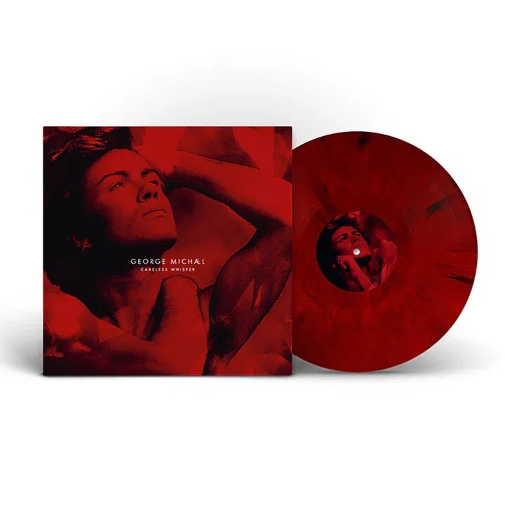 Michael George: Careless Whisper, Vinyl rosu marmorat, 45 Rpm, Remasterizat