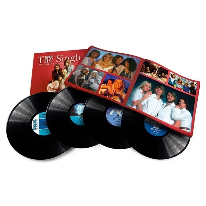 Abba: Singles: First Fifty Years (Limitált) - 4 bakelitlemez szett