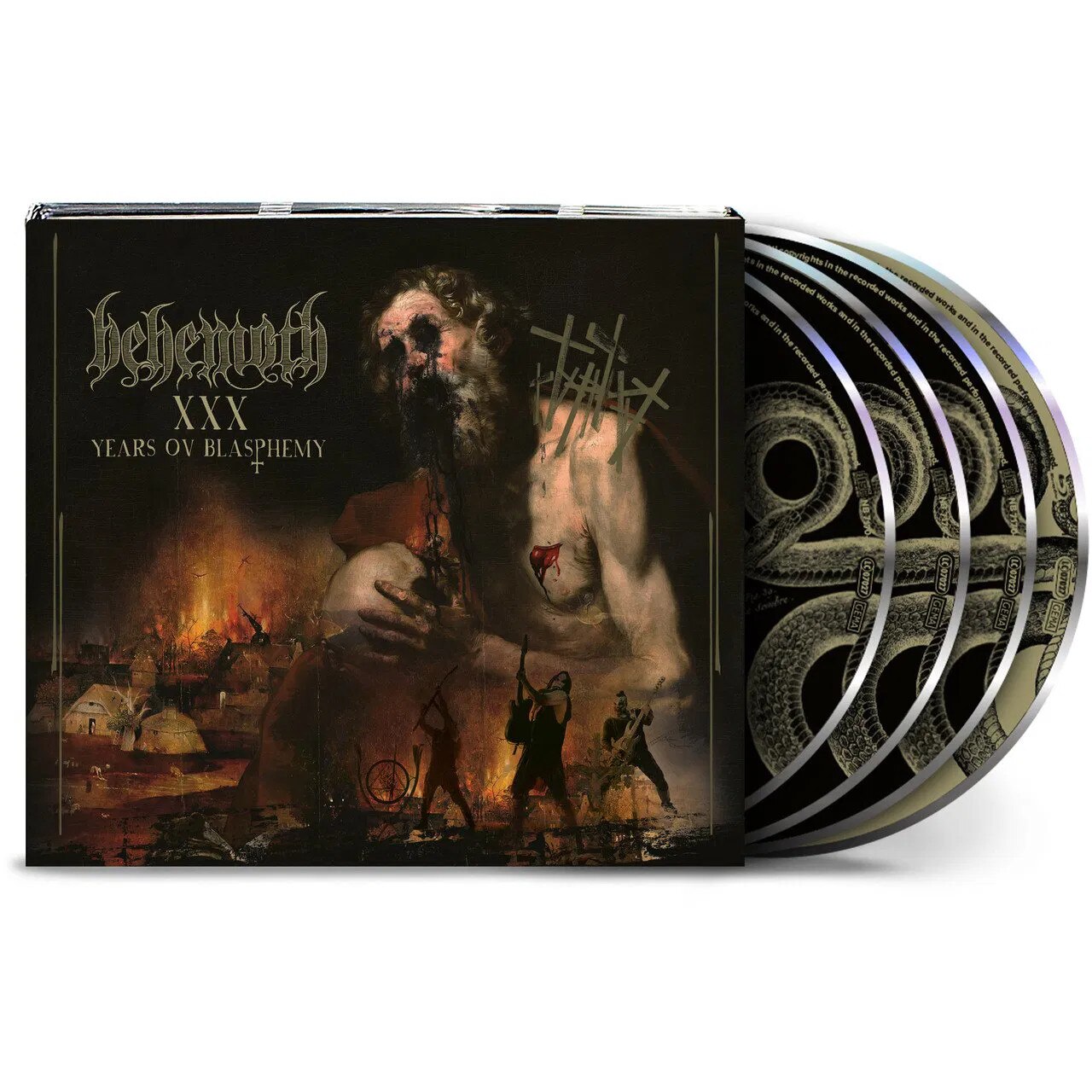 trevor brown Temple of Blasphemy 限定999部 Behemoth - Xxx Years Ov Blasphemy (1Vinyl) - eMAG.ro