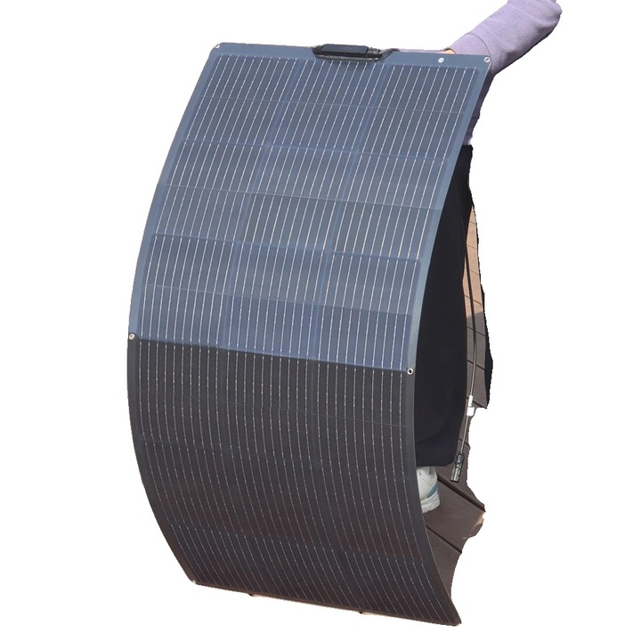 Panou solar, PET flexibil 150W, monocrystalline, 1160x565x2.5mm, rezistent la intemperii