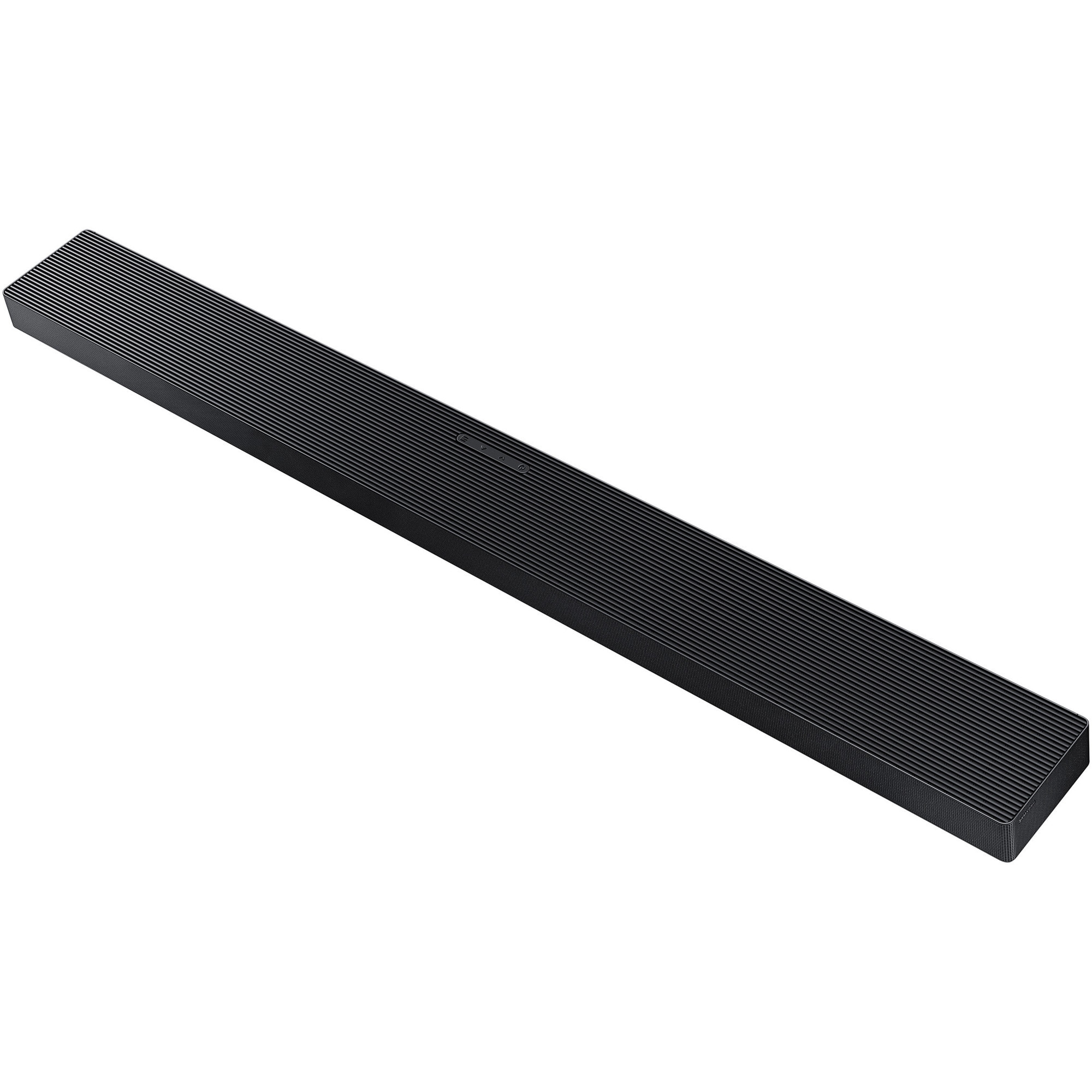 Soundbar Samsung HW-QS750F, 5.1.2, 465W, Bluetooth, Wi-Fi, Subwoofer & Kit wireless, Wireless Dolby Atmos, HDMI eARC, Negru