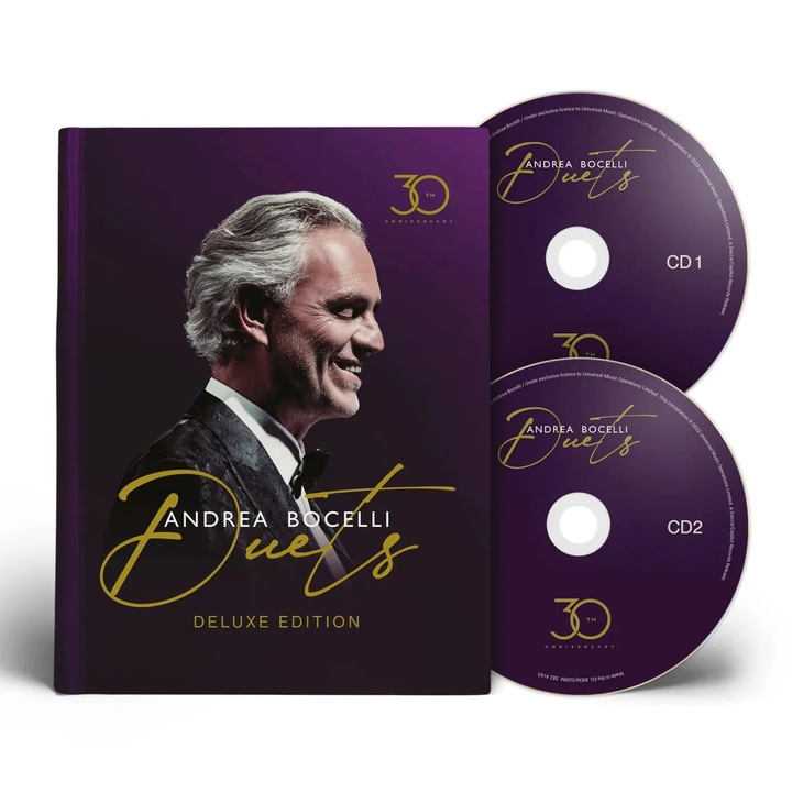 Bocelli Andrea: Duets (30th Anniversary, Limited, Book) - 2CD Universal