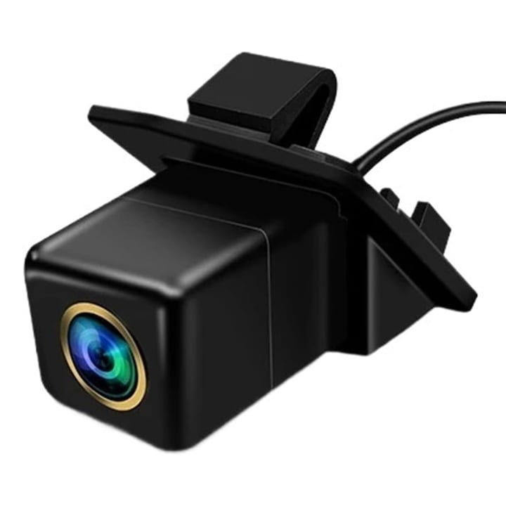 Camera De Marsarier Dedicata Pentru Mercedes Benz W204 W212 W221, Montaj In Maner Portbagaj, unghi ultra-larg de 170°, Viziune Nocturna, Rezolutie HD, Conexiune RCA, IP67 Rezistenta La Apa, OUYLAF, Negru