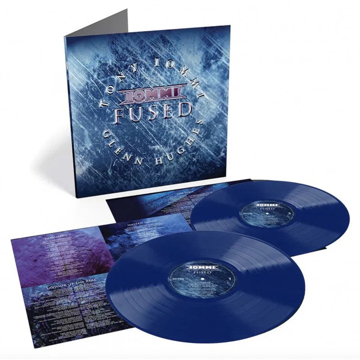 Vinil Fused, Iommi Tony, Hughes Glenn, remasterat, albastru cobalt transparent
