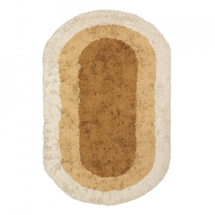 Covor multicolor din bumbac 80x125 cm Otis Kids Depot