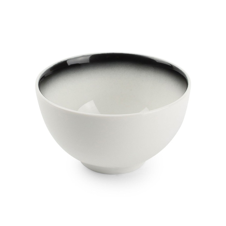 Bol alb/negru din ceramica 400 ml Dusk Fine2Dine