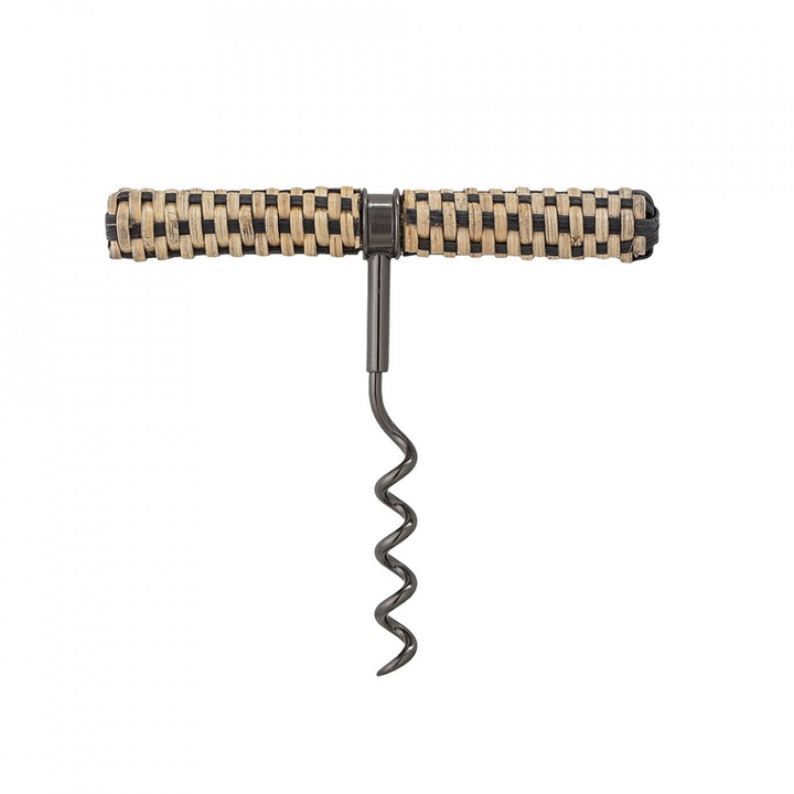 Tirbuson negru din metal Nafi Bloomingville