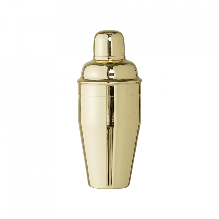 Shaker auriu din metal 8x20 cm Party Bloomingville