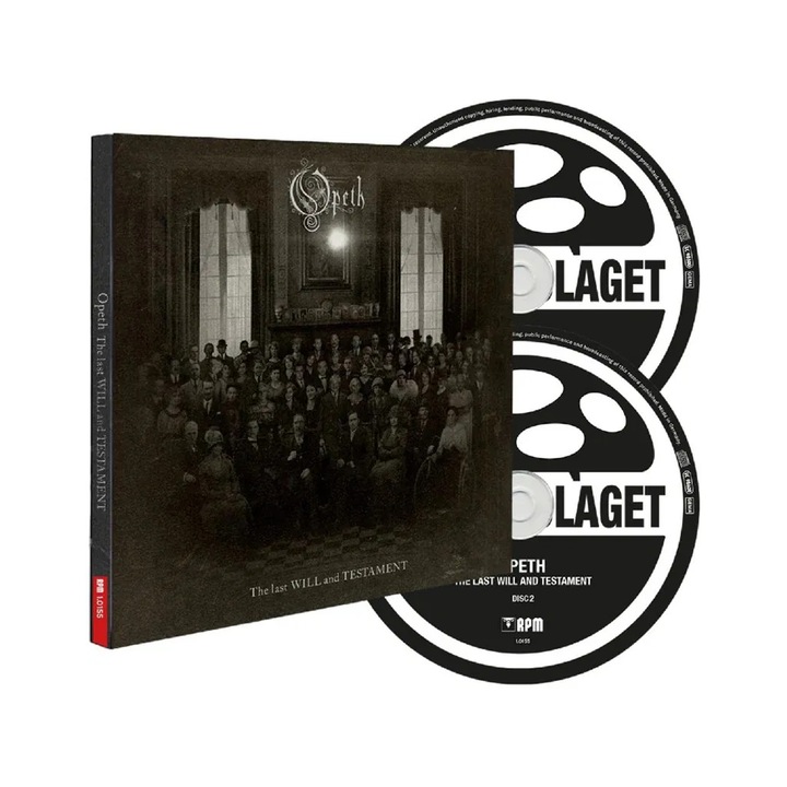 Opeth: Last Will And Testament - CD+Blu-ray, Hard 'n' Heavy, 1 CD, 1 Blu-ray