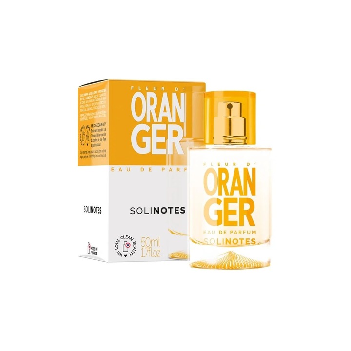Apa de parfum Solinotes, Fleur d'Oranger, 50 ml, note florale si citrice