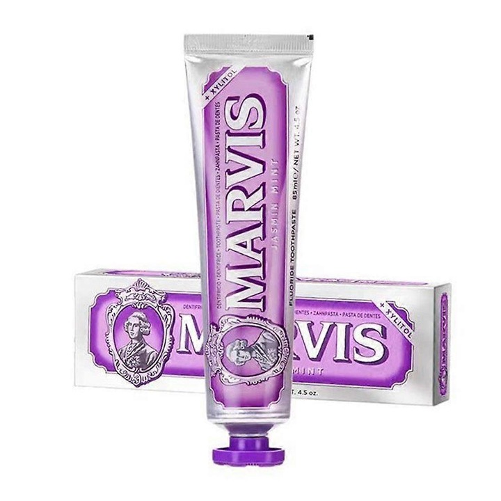 Marvis Smokers Mint fogkrém, 85ml, fehérítő hatású, menta ízű, érzékeny fogakra