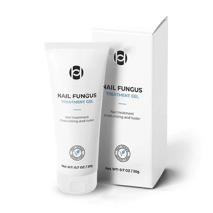 Körömkezelő gél OEN Nail Fungus, gombaellenes és hidratáló, csökkenti az elszíneződést, E-vitamint és olívaolajat tartalmaz, Fehér, 20g