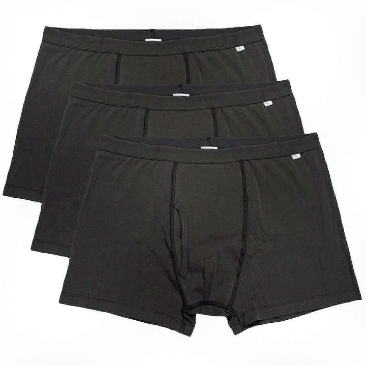 Chiloti de incontinenta pentru barbati, gri, din bumbac, set de 1, marimi disponibile: M, L, XL, XXL