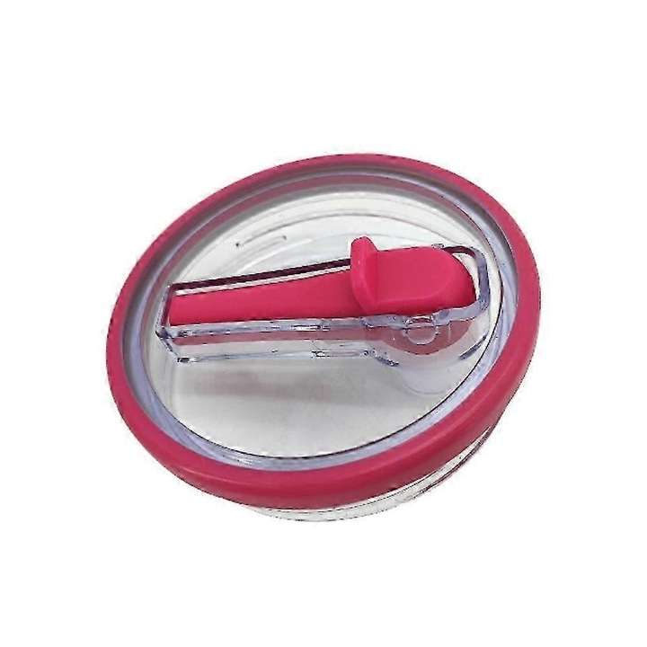 Capac de rezerva pentru termosuri 40 oz, cu pai, compatibil cu Stanley Quencher, rezistent la scurgeri, roz