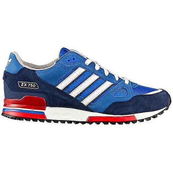 Pantofi sport barbati, ZX 750, albastru, material textil, Adidas