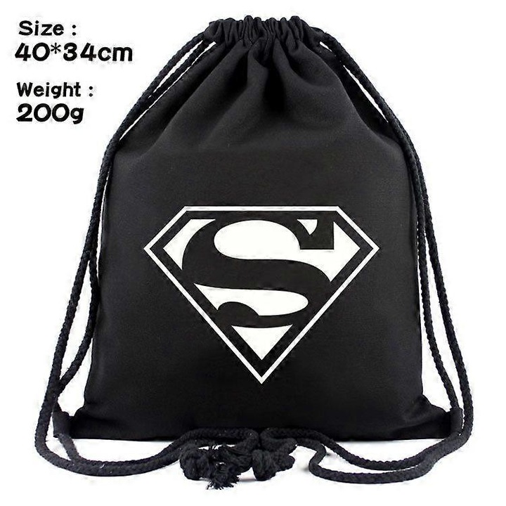 Rucsac casual unisex, poliester, model Superman