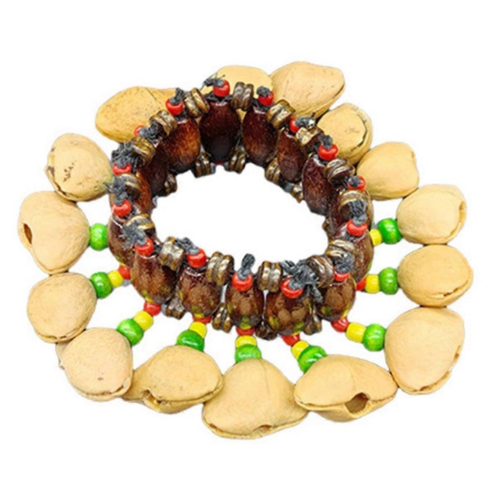 Zenei hangszer gyümölcshéjból, indonéz kézműves termék, barna színű