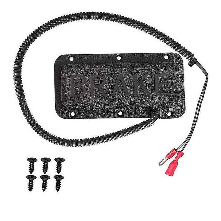 Comutator frana pentru carucior de golf, set, negru, plastic