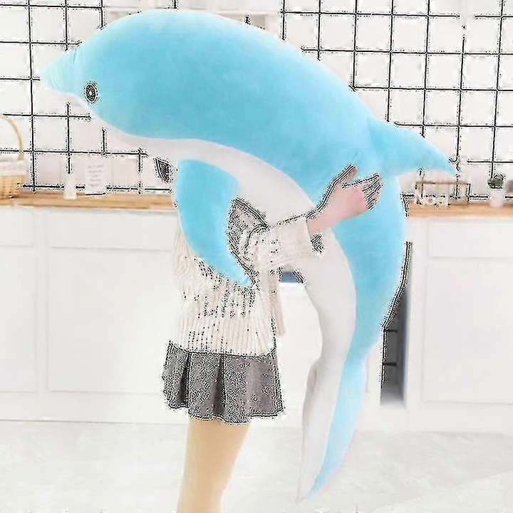 Dolphin de plus 30-160cm, jucarie pentru copii, multicolor, 30x160cm