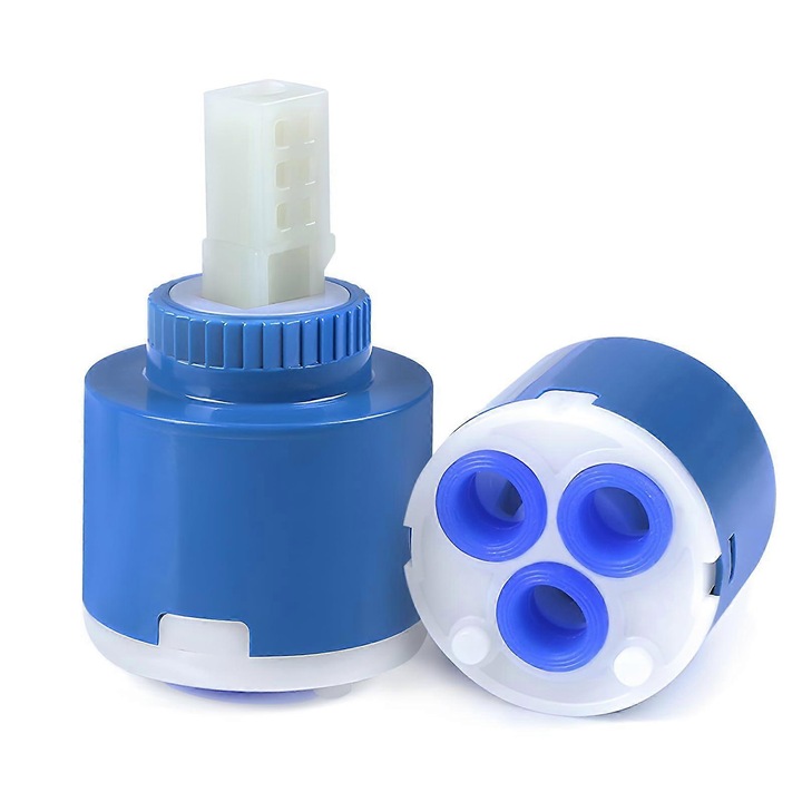 35 мм керамичен заключващ механизъм за смесители Blanco, с предпазно заключване за топла вода, устойчив на износване