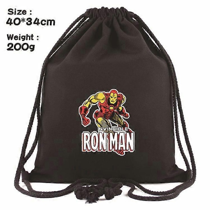 Rucsac Iron Man, Negru