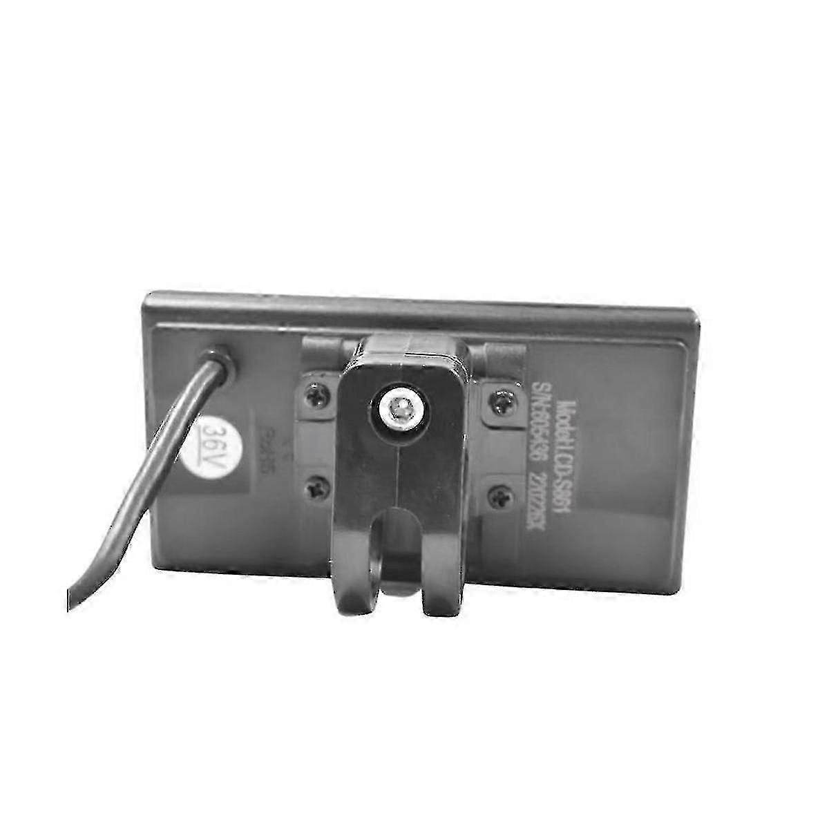 Display LCD S861 pentru bicicleta electrica, 24V/36V/48V, negru