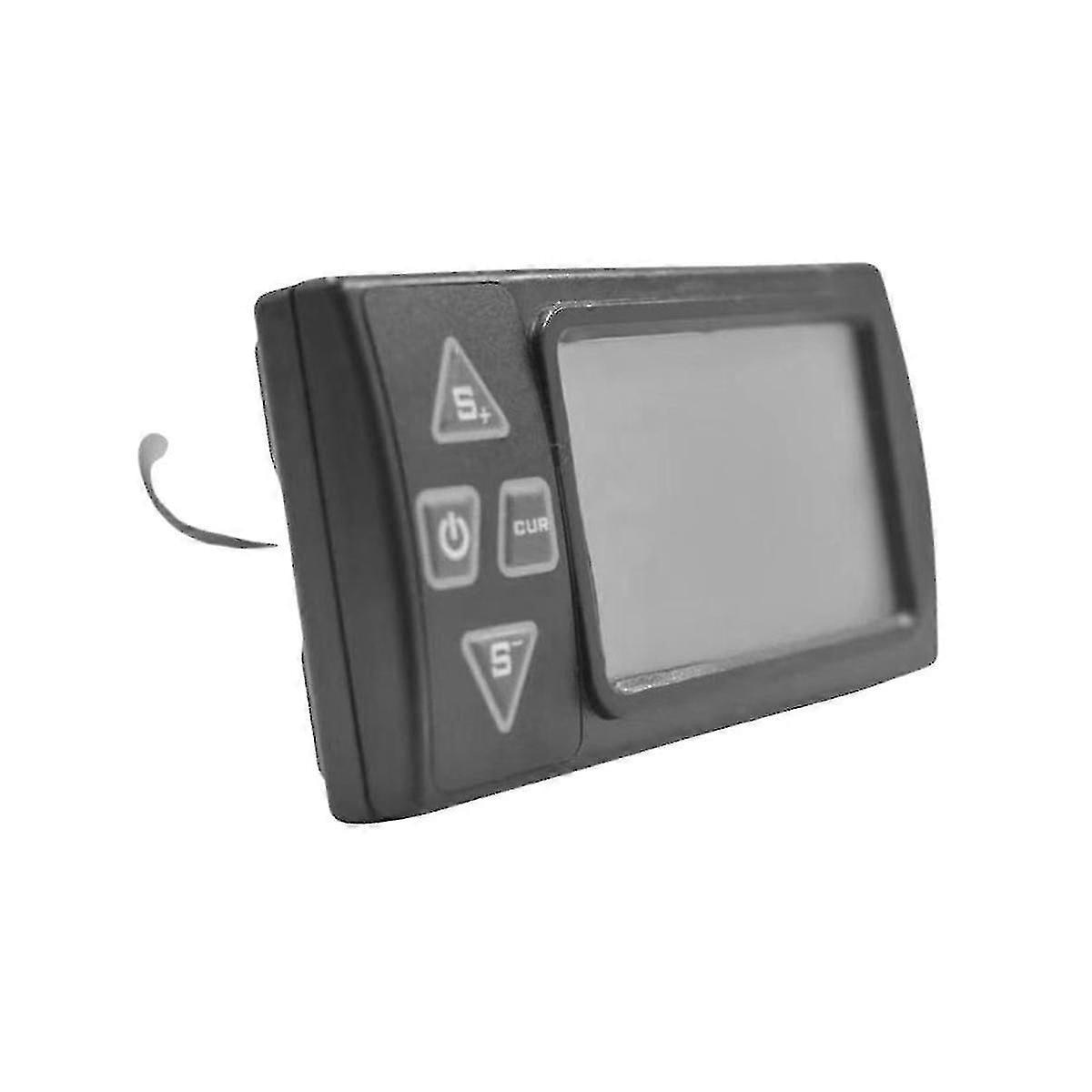 Display LCD S861 pentru bicicleta electrica, 24V/36V/48V, negru