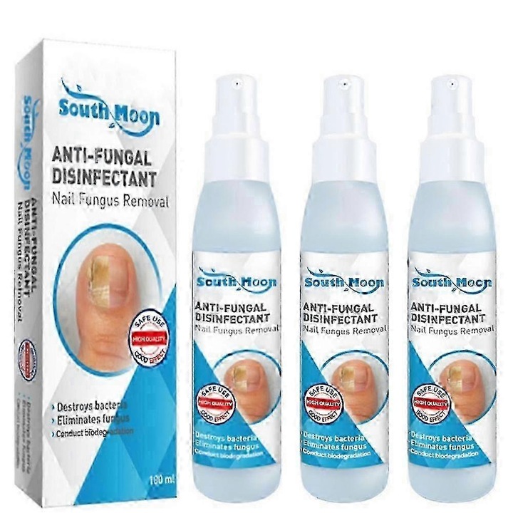 Spray reparare unghii set 3PCS, 100ml, apa, unt de shea, ulei de cuisoare, extract de cimbru