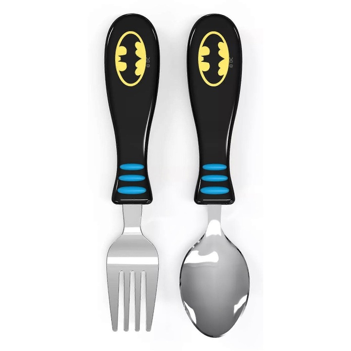 Set tacamuri Batman Easy Grip, metal, 2 piese