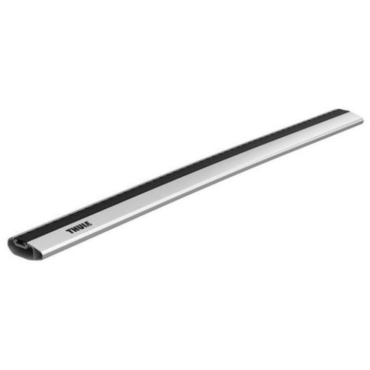 Bara transversala aerodinamica THULE WingBar Edge 1130, aluminiu, 113 cm, argintie, capacitate de incarcare 75 kg
