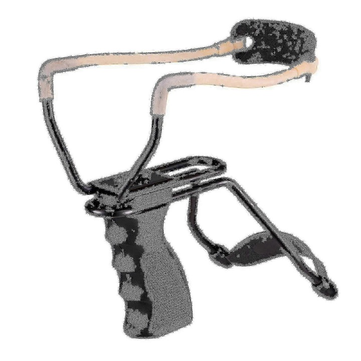Arma sportiva Sling Shot cu suport pentru incheietura, design compact, material durabil, pentru activitati in aer liber
