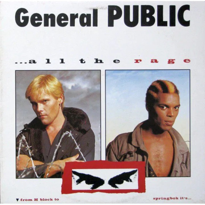 General Public: All The Rage - Vinyl(LP) Rock, 1 диск, черен