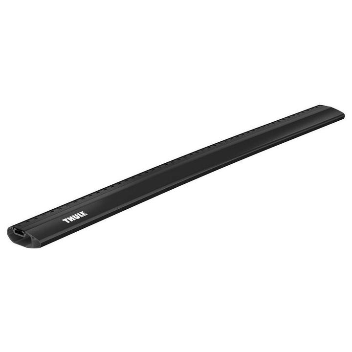 Bara transversala din aluminiu THULE Wingbar Edge 770, negru, 77 cm, profil aerodinamic, capacitate de incarcare 75 kg